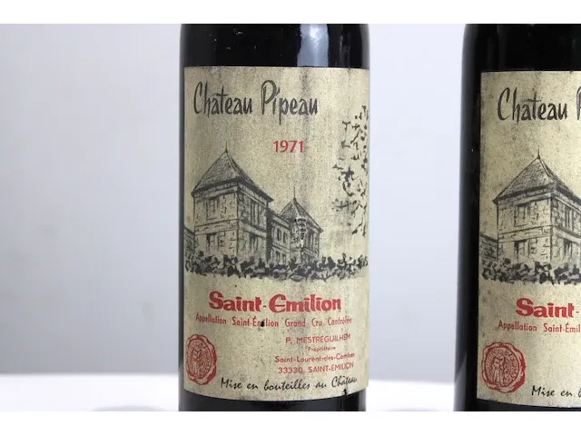 Chateau pipeau 1971 (x2) - afbeelding 2 van  3