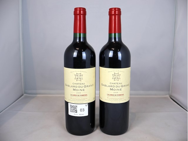 Chateau sablard du grand moine 2006 (x2) - afbeelding 1 van  4