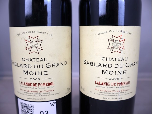 Chateau sablard du grand moine 2006 (x2) - afbeelding 2 van  4