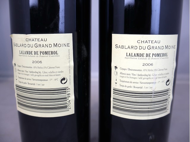 Chateau sablard du grand moine 2006 (x2) - afbeelding 4 van  4