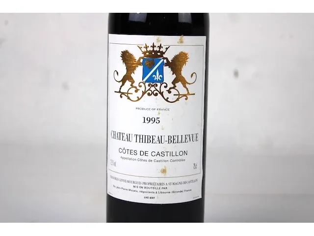 Chateau thibeau-bellevue 1995 (x6) - afbeelding 2 van  3