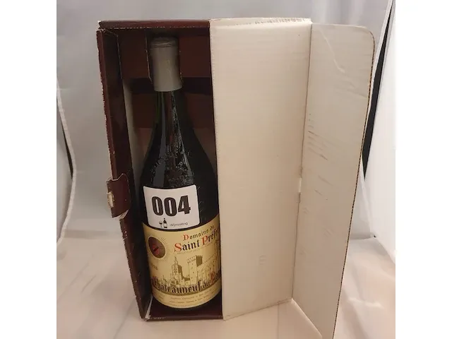 Chateauneuf du pape saint préfert magnum 1998 - afbeelding 1 van  10