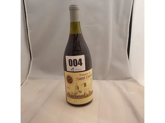 Chateauneuf du pape saint préfert magnum 1998 - afbeelding 4 van  10