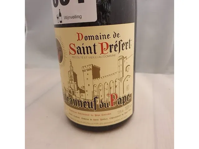 Chateauneuf du pape saint préfert magnum 1998 - afbeelding 5 van  10