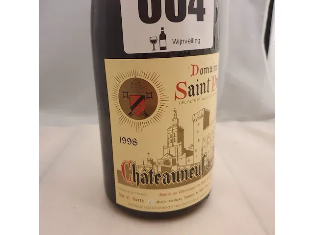 Chateauneuf du pape saint préfert magnum 1998 - afbeelding 6 van  10