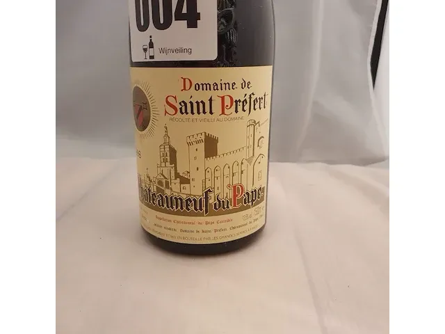 Chateauneuf du pape saint préfert magnum 1998 - afbeelding 7 van  10