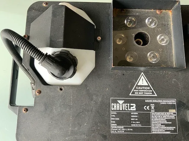 Chauvet dj geyser p6 rookmachine (2x) - afbeelding 4 van  7