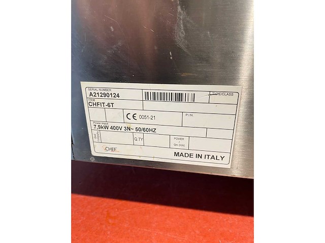 Chef line - heteluchtoven - afbeelding 7 van  8