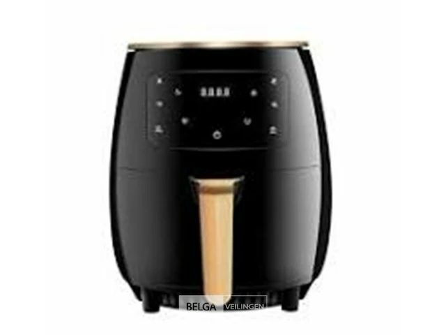 Cheffinger cf-afry4.5: 1400w digitale led air fryer - 4,5 liter - afbeelding 1 van  5