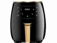 Cheffinger cf-afry4.5: 1400w digitale led air fryer - 4,5 liter