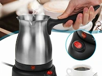 Cheffinger rvs elektrische turkse koffieapparaat - afbeelding 6 van  7