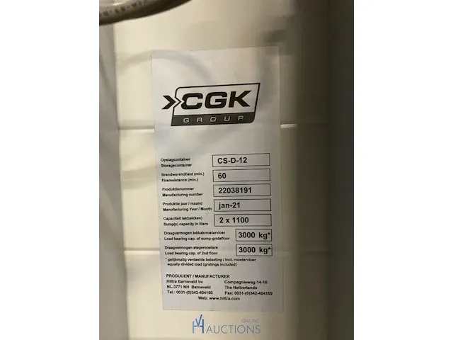 Chemische opslagkast cgk - afbeelding 20 van  25