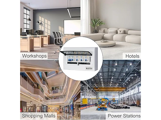 Chengpi opbouwverdeelkast (12 modules) - afbeelding 3 van  3