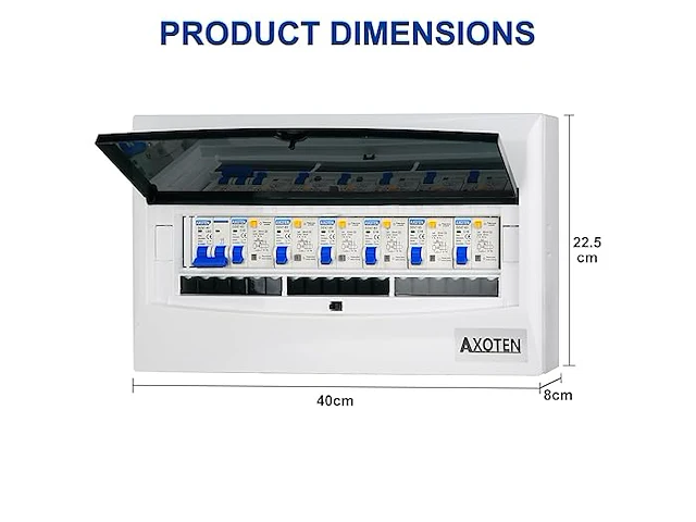 Chengpi opbouwverdeelkast (18 modules) - afbeelding 2 van  3