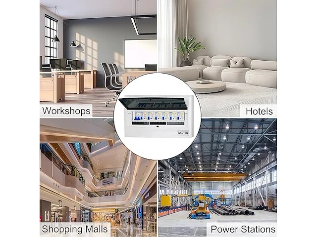 Chengpi opbouwverdeelkast (18 modules) - afbeelding 3 van  3