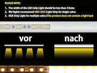 Chesbung led-aluminium profiel (12 x 1m, v-vorm) - afbeelding 2 van  4