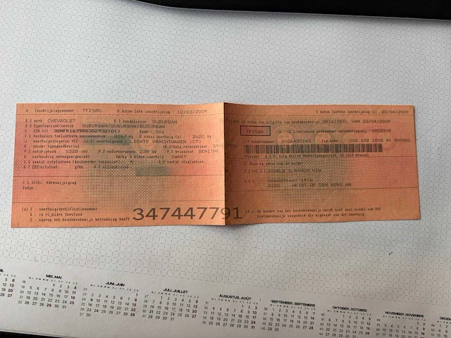 Chevrolet - - suburban - car - 2009 - afbeelding 5 van  20