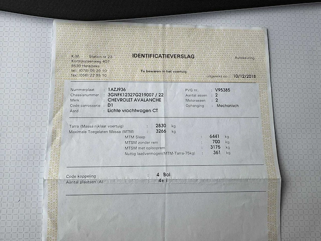 Chevrolet - avalanche - car - 2007 - afbeelding 8 van  18