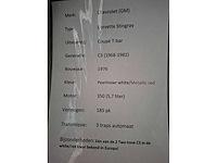 Chevrolet - corvette stingray c3 - oldtimer - afbeelding 3 van  11