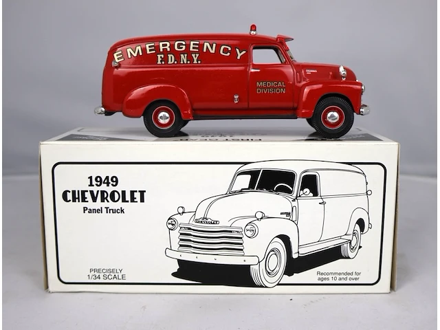 Chevrolet 1949 medical division fdny (99) - afbeelding 1 van  2