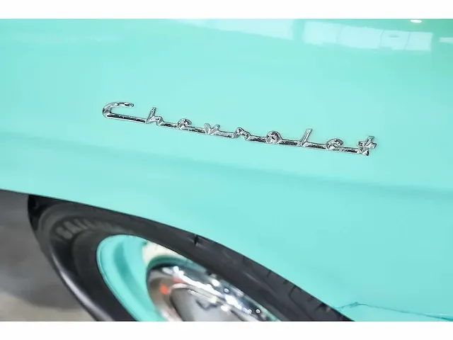 Chevrolet bel air 4 door wagon 235ci i6 (blue flame) - 1955 - afbeelding 4 van  98