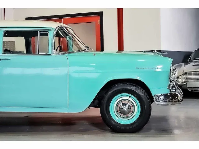 Chevrolet bel air 4 door wagon 235ci i6 (blue flame) - 1955 - afbeelding 6 van  98