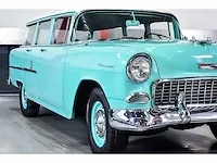 Chevrolet bel air 4 door wagon 235ci i6 (blue flame) - 1955 - afbeelding 9 van  98