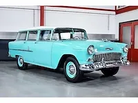 Chevrolet bel air 4 door wagon 235ci i6 (blue flame) - 1955 - afbeelding 1 van  98
