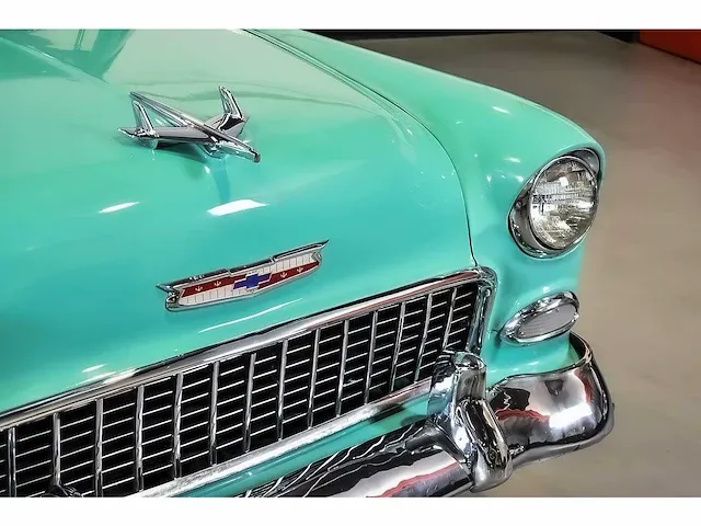 Chevrolet bel air 4 door wagon 235ci i6 (blue flame) - 1955 - afbeelding 16 van  98