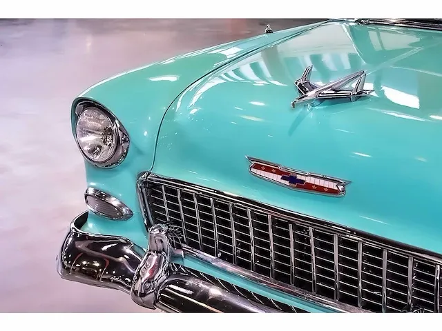 Chevrolet bel air 4 door wagon 235ci i6 (blue flame) - 1955 - afbeelding 17 van  98