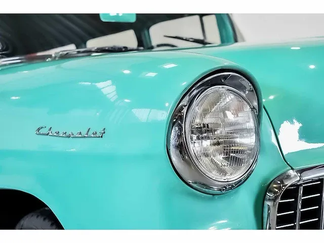 Chevrolet bel air 4 door wagon 235ci i6 (blue flame) - 1955 - afbeelding 18 van  98