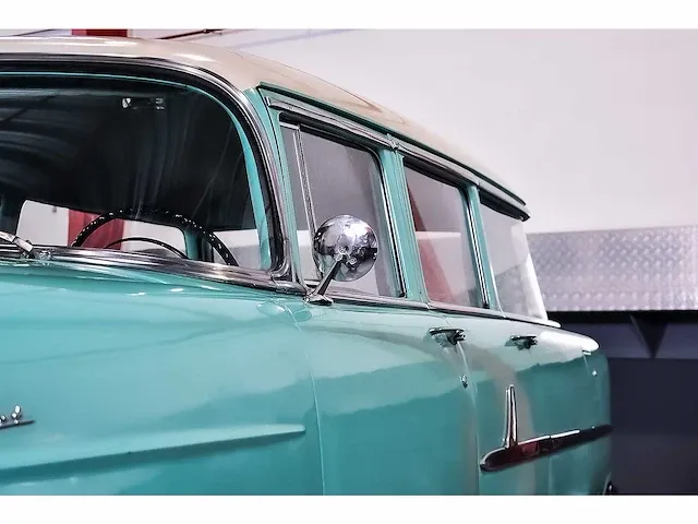 Chevrolet bel air 4 door wagon 235ci i6 (blue flame) - 1955 - afbeelding 19 van  98