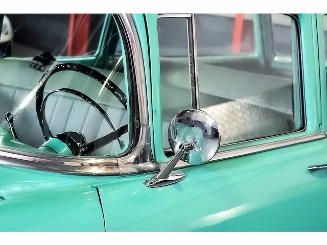 Chevrolet bel air 4 door wagon 235ci i6 (blue flame) - 1955 - afbeelding 20 van  98