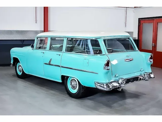 Chevrolet bel air 4 door wagon 235ci i6 (blue flame) - 1955 - afbeelding 31 van  98