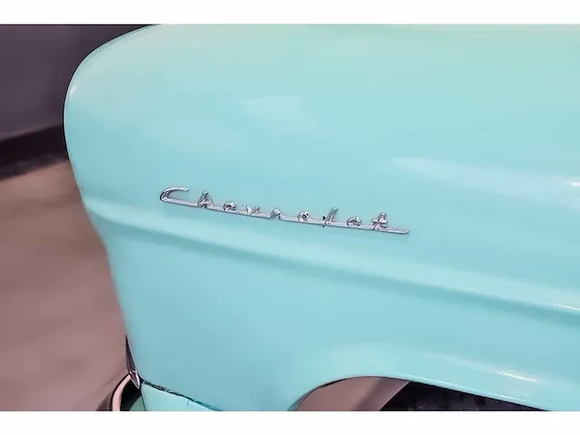 Chevrolet bel air 4 door wagon 235ci i6 (blue flame) - 1955 - afbeelding 37 van  98