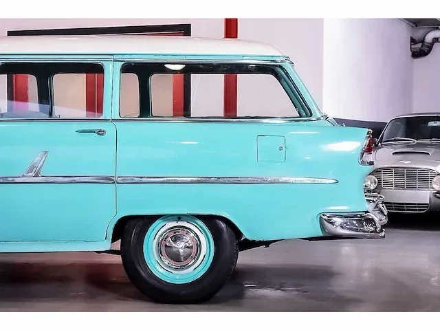 Chevrolet bel air 4 door wagon 235ci i6 (blue flame) - 1955 - afbeelding 41 van  98