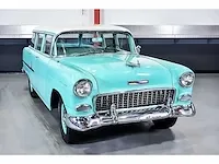 Chevrolet bel air 4 door wagon 235ci i6 (blue flame) - 1955 - afbeelding 34 van  98