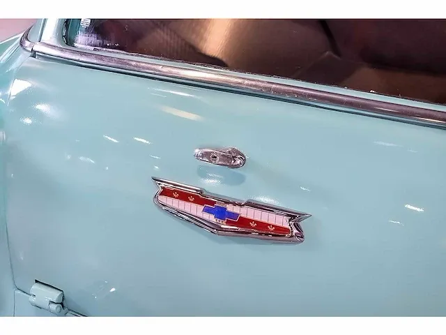 Chevrolet bel air 4 door wagon 235ci i6 (blue flame) - 1955 - afbeelding 46 van  98