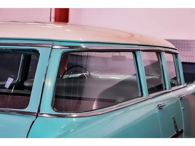 Chevrolet bel air 4 door wagon 235ci i6 (blue flame) - 1955 - afbeelding 48 van  98