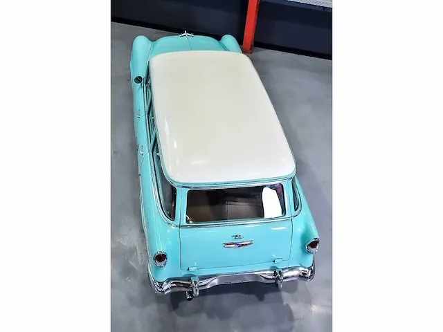 Chevrolet bel air 4 door wagon 235ci i6 (blue flame) - 1955 - afbeelding 49 van  98