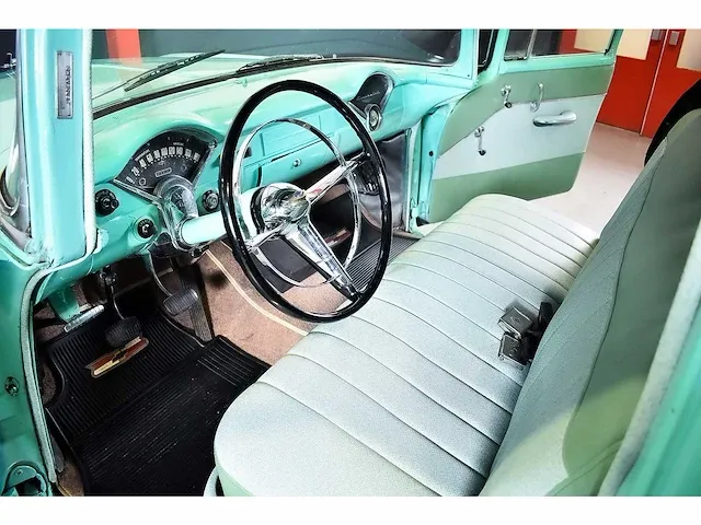 Chevrolet bel air 4 door wagon 235ci i6 (blue flame) - 1955 - afbeelding 58 van  98
