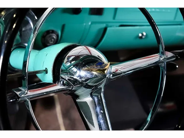 Chevrolet bel air 4 door wagon 235ci i6 (blue flame) - 1955 - afbeelding 60 van  98
