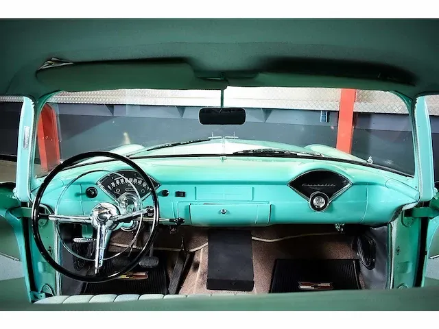 Chevrolet bel air 4 door wagon 235ci i6 (blue flame) - 1955 - afbeelding 61 van  98