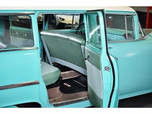 Chevrolet bel air 4 door wagon 235ci i6 (blue flame) - 1955 - afbeelding 74 van  98