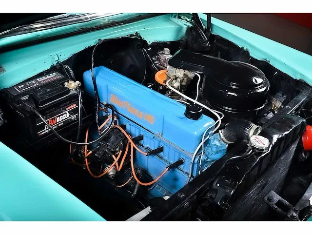 Chevrolet bel air 4 door wagon 235ci i6 (blue flame) - 1955 - afbeelding 84 van  98