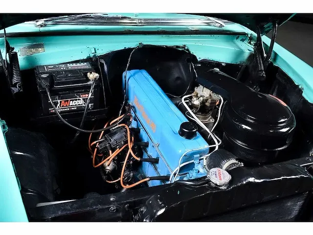 Chevrolet bel air 4 door wagon 235ci i6 (blue flame) - 1955 - afbeelding 85 van  98