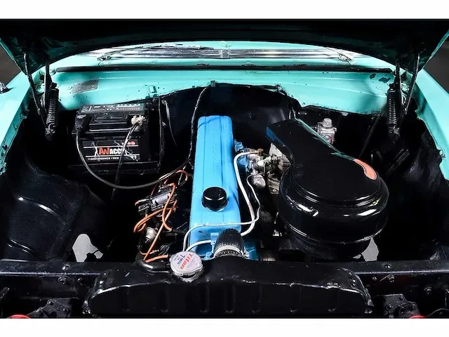 Chevrolet bel air 4 door wagon 235ci i6 (blue flame) - 1955 - afbeelding 86 van  98
