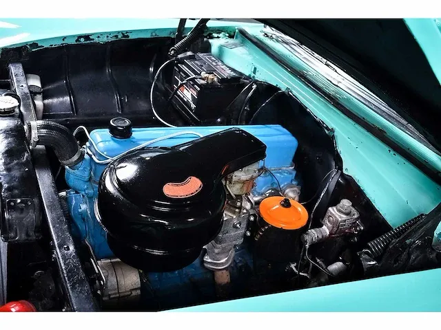 Chevrolet bel air 4 door wagon 235ci i6 (blue flame) - 1955 - afbeelding 88 van  98