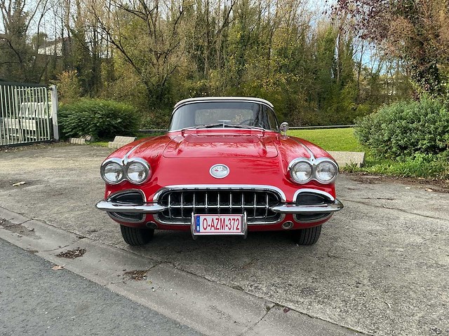Chevrolet corvette c1 cabrio oldtimer - afbeelding 53 van  54
