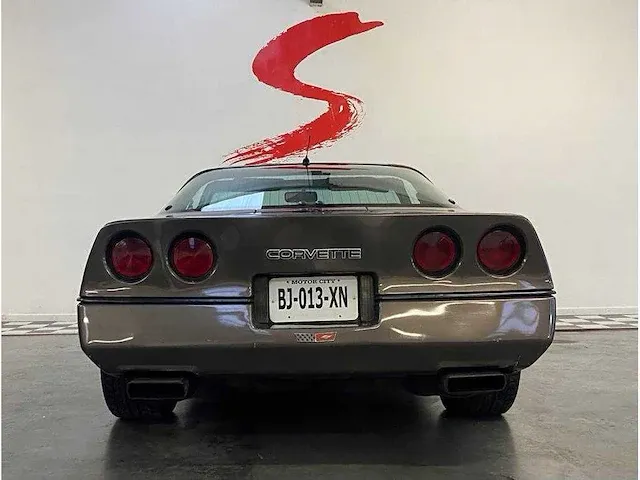 Chevrolet corvette c4 kruisvuur, 1984 - afbeelding 20 van  20